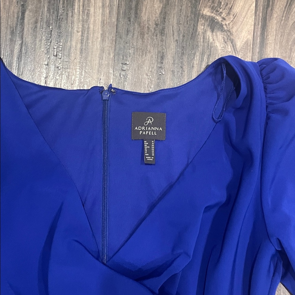 Adrianna Papell Royal Blue Dress